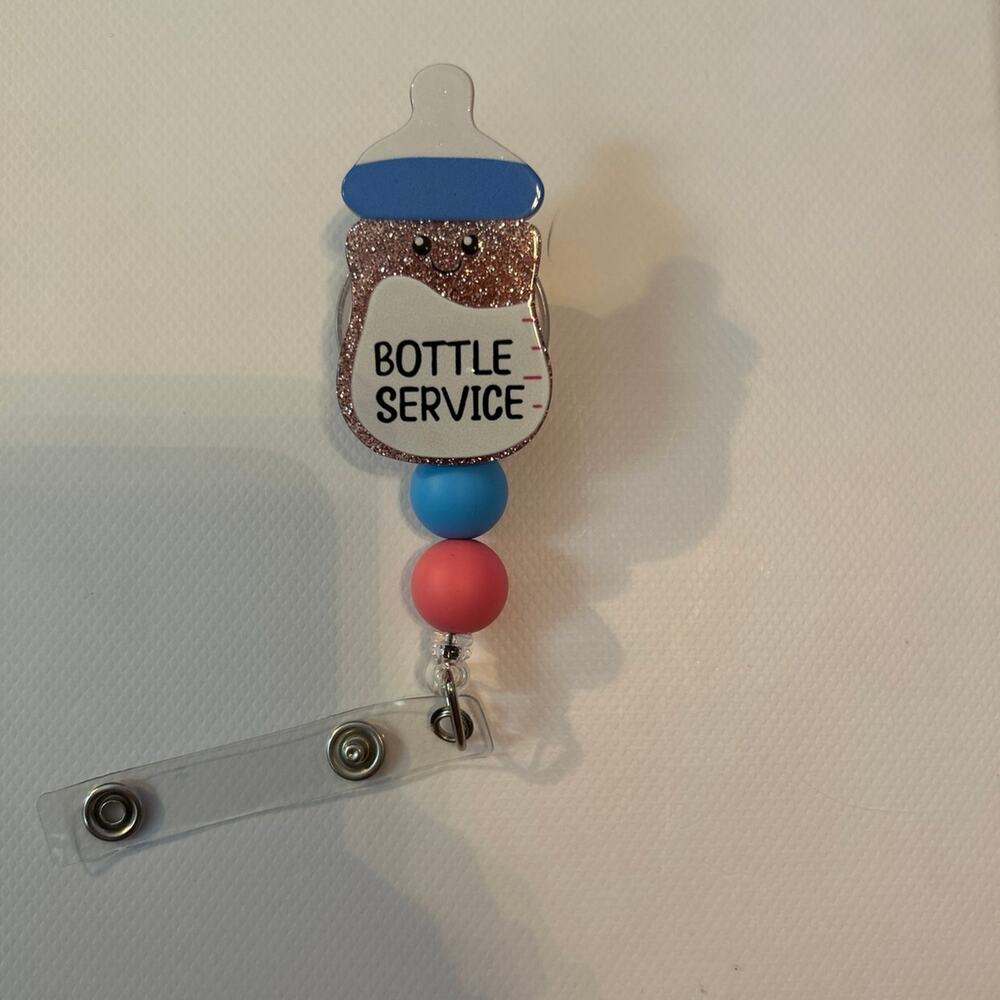 Bottle Service Badge Reel